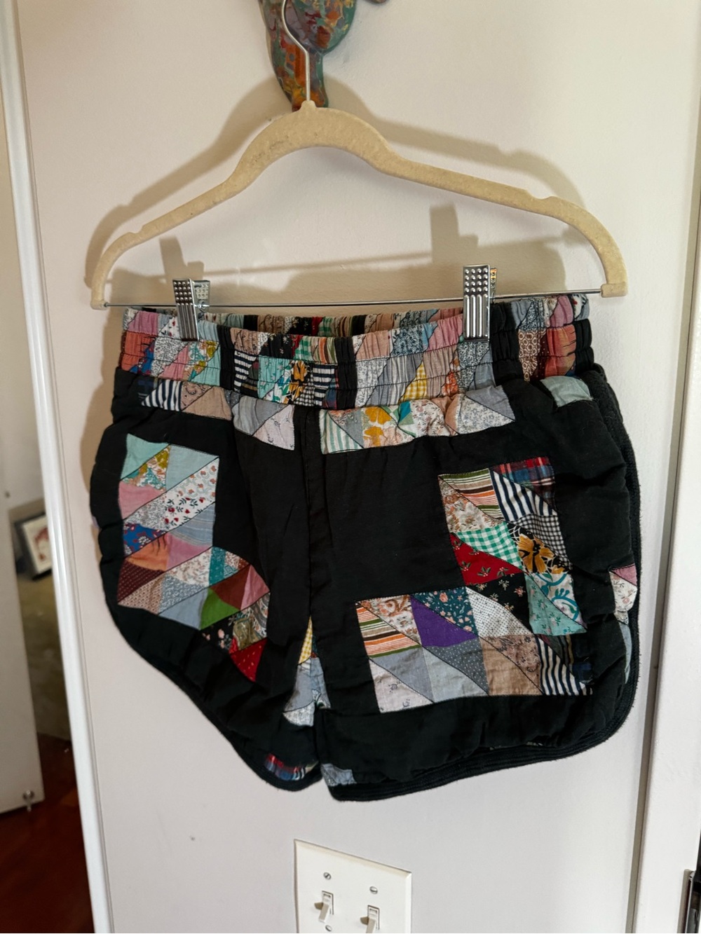 SEA NEW YORK TILIA PATCHWORK QUILTED SHORTS - Picture 4 of 7